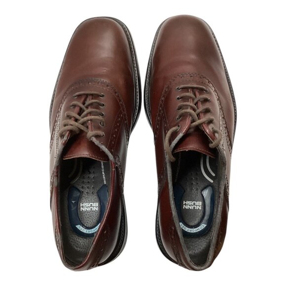 Nunn Bush Brown Leather Oxford Dress Shoes Men's Size 9M - Picture 7 of 7